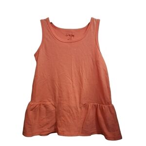 Cat & Jack Girls Peplum Tank Top Size Small